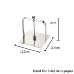 porte serviettes table cuisine métal doré argent moderne élégant distributeur mouchoirs papier décor maison