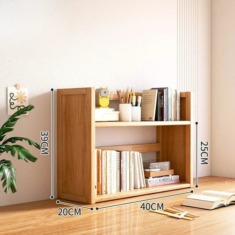 bibliothèque bois naturel meuble rangement étagère moderne étudiant chambre maison bois massif
