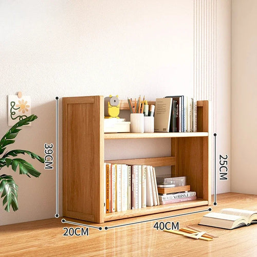 bibliothèque bois naturel meuble rangement étagère moderne étudiant chambre maison bois massif