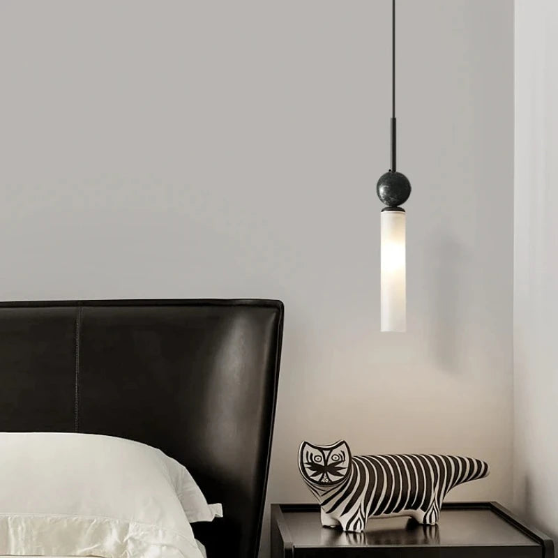 lampe suspendue moderne minimaliste cuivre lumière blanche applique murale plaque fixation chambre salon étudehôtel