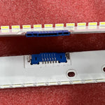 bande led rétro éclairage 55 inch blanc lisse moderne connecteurs bleus