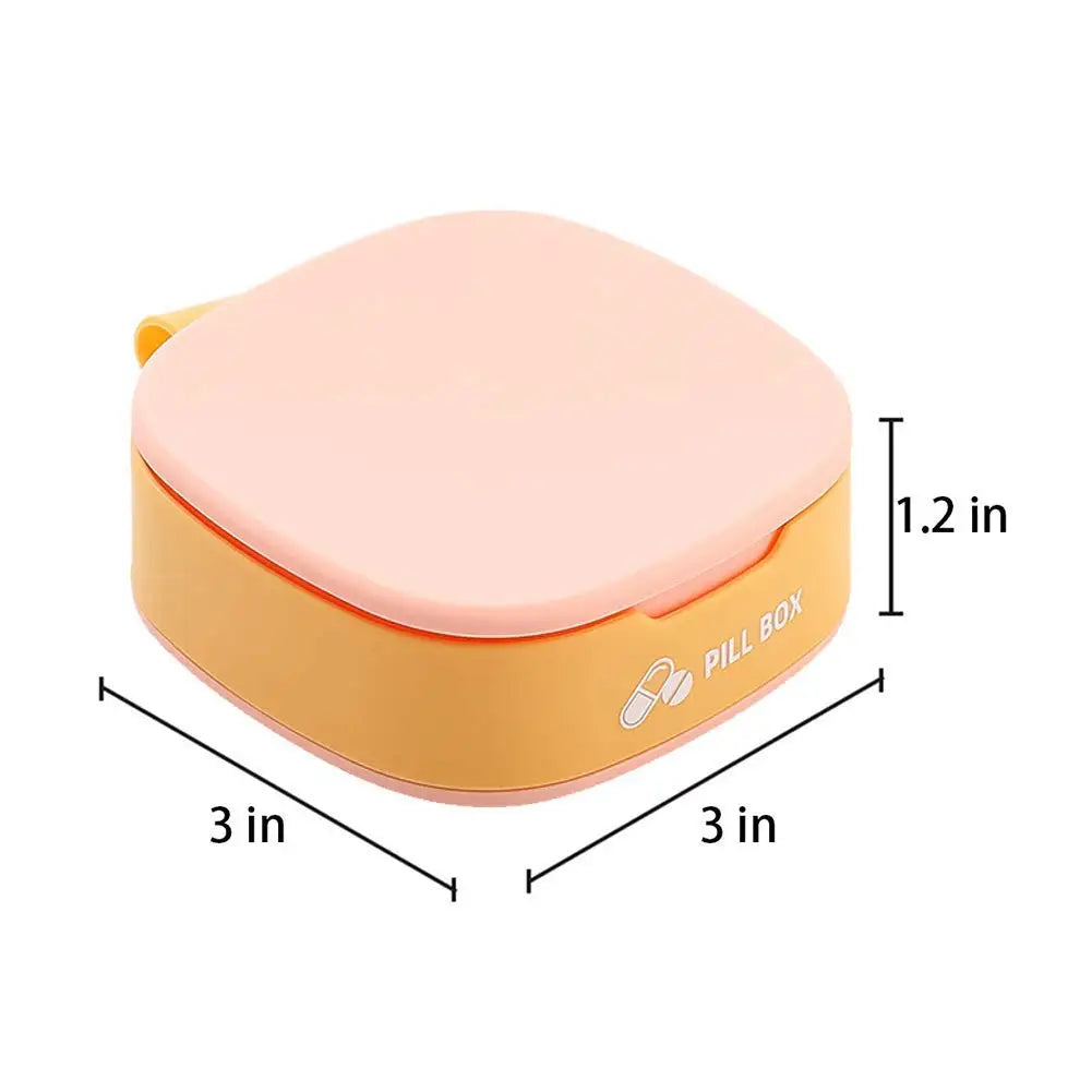 boîte rangement pilules semaines transparente moderne compartiments rigidifiants couvercle pratique portable voyage