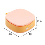 boîte rangement pilules semaines transparente moderne compartiments rigidifiants couvercle pratique portable voyage