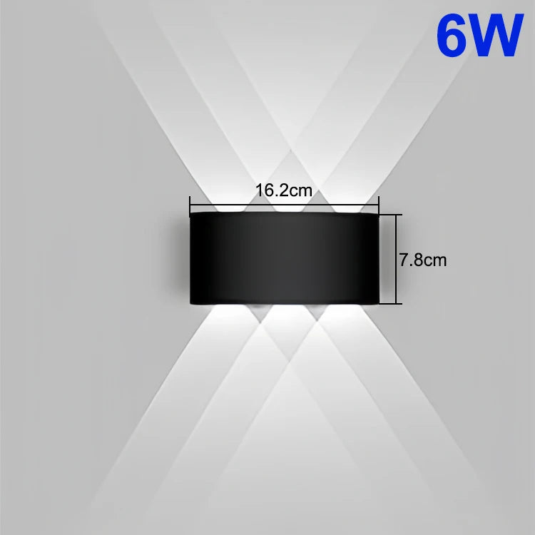 applique murale moderne led noir jaune lumiere mur triangulaire minimaliste fixee mur points lumineux