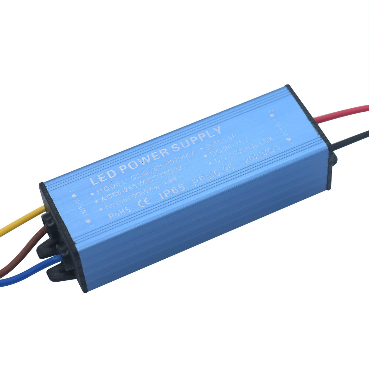 alimentation led 50w bleue ip65 waterproof ccc cem fcc cqc