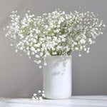bouquet fleurs gypsophila artificiel blanc mariage anniversaire décoration intérieure naturel