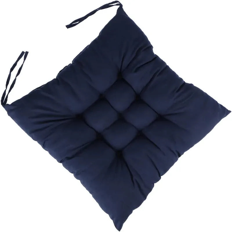 coussin siège carré anti décubitus amovible lavable moderne confortable tissu épais doux coutures horizontales