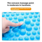 tapis massage points concaves violet vert rose bleu moderne opacité yoga circulation sanguine