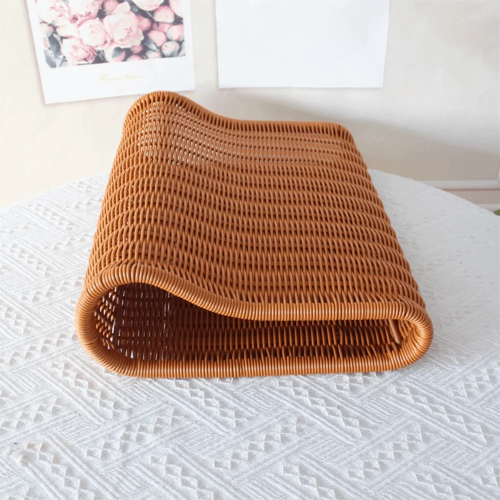 coussin marron clair tissé motifs réguliers moderne forme literie décoratif polyester coton