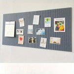 panneau mural décoratif minimaliste beige gris blanc rainures verticales régulières dimensions 40cm 60cm abstrait