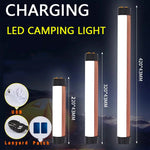 lampe led rechargeable camping tube alu blanc orange moderne minimaliste