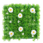 panneau mural végétal artificiel feuilles diverses moderne intérieur branches naturel clips opaques