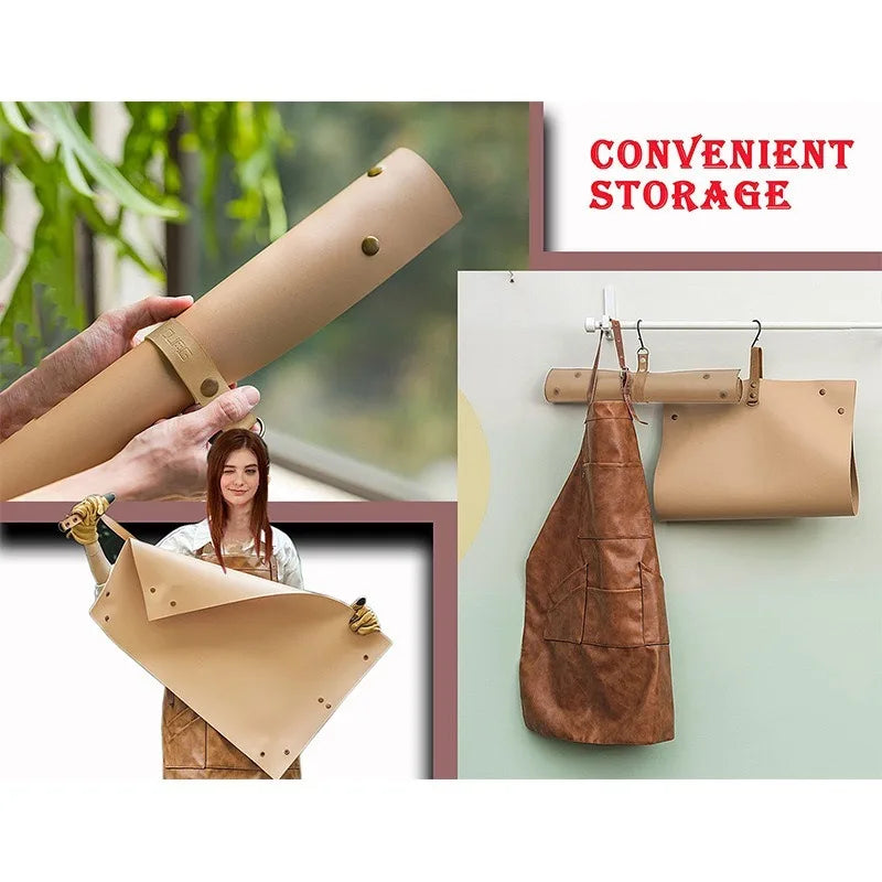 plateau jardinage moderne noir beige pochette rangement sac suspendu opaque