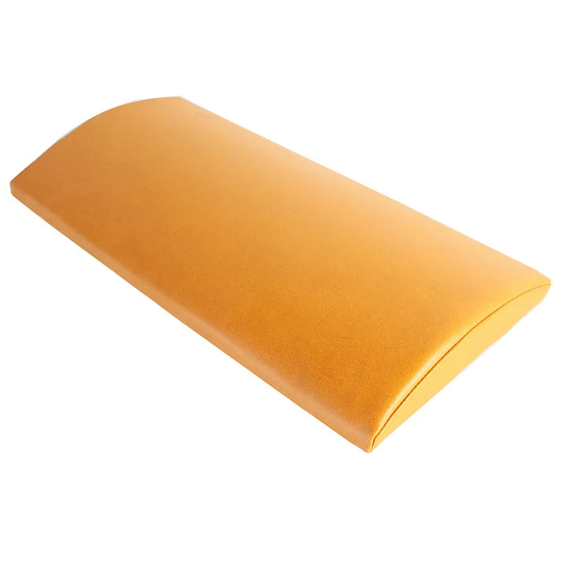 coussin lombaire support taille imperméable mousse mémoire forme amovible lavable moderne rose bleu orange