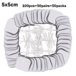 électrodes électrostimulation adhésives blanches 20 pièces thérapie micro perforées rechargeables
