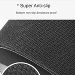 tapis sol antidérapant moderne gris blanc intérieur cuisine salle bain chambre porte lavage main