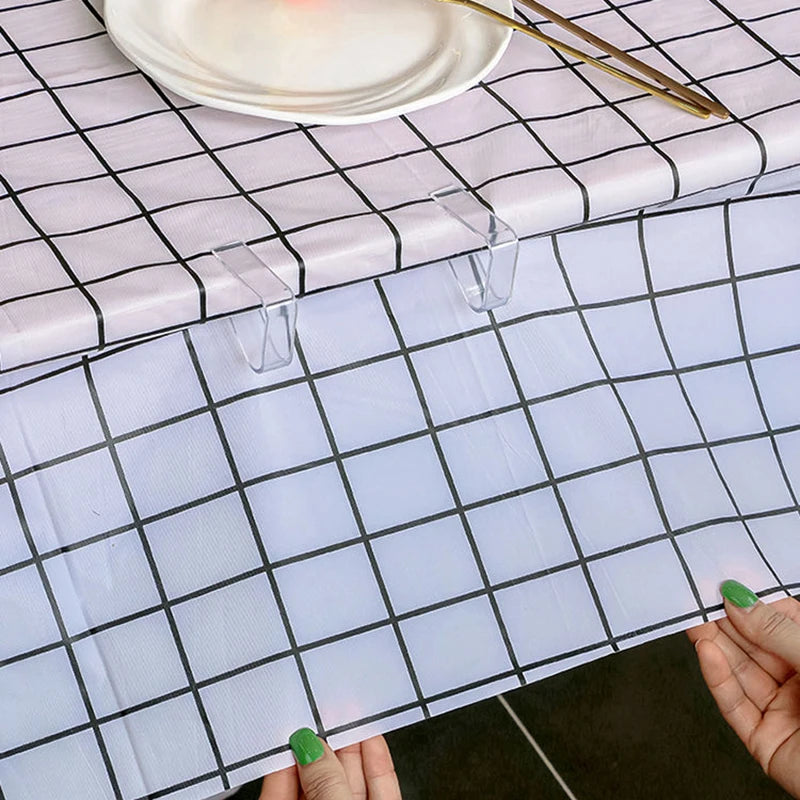 supports nappe transparents modernes adhésifs plastique intérieur extérieur pièces