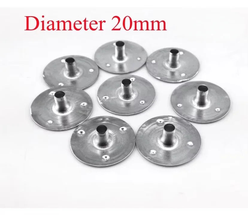 supports bougie métal argenté blanc rouge industriels utilitaires 12.5mm 16mm 20mm transporte fixe fabrication