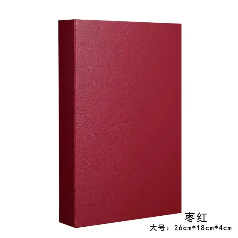 décorations modernes boîtes imitation livres couleurs neutres motifs géométriques portraits mode minimaliste