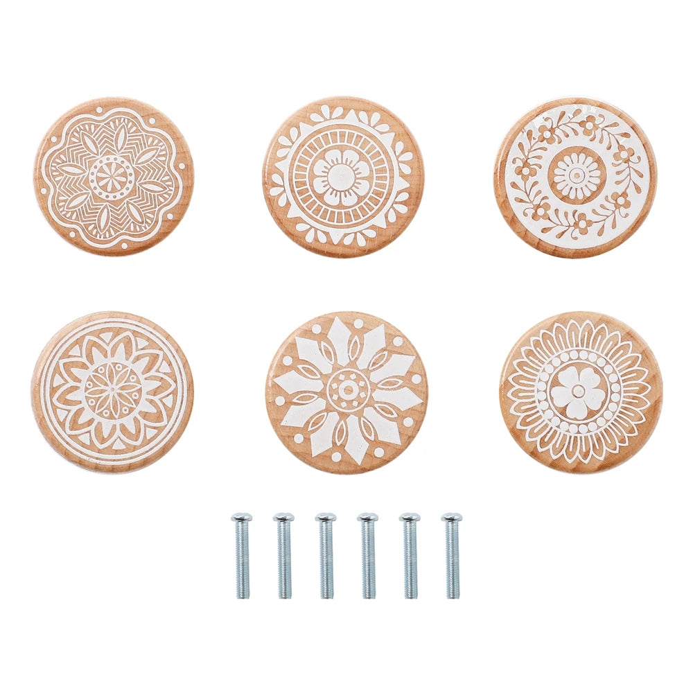 boutons tiroir animaux motifs modernes cartoon vis fixés blanc beige marron gris rose bleu