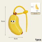 boîtier banane rangement brosses dents dentifrice portable voyage ludique enfants