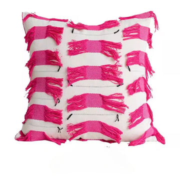 housse coussin boho chic motif floral géométrique coton polyester 45x45cm 30x50cm decoration canapé voiture