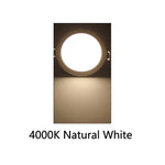 Spot LED moderne 3W 3000K 4000K 55W 6500K blanc ultra mince
