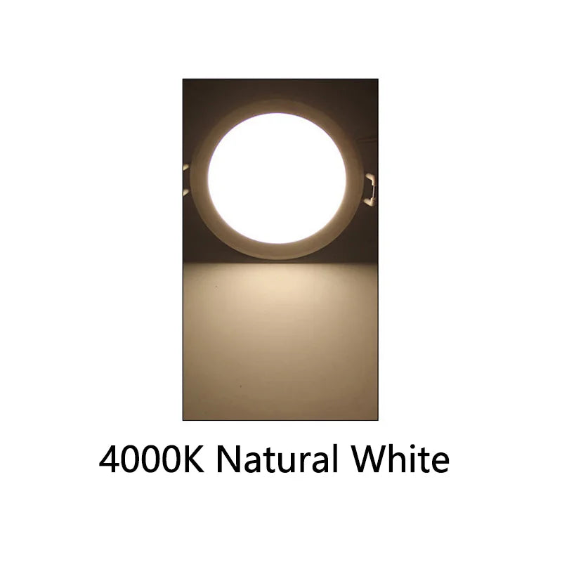 Spot LED moderne 3W 3000K 4000K 55W 6500K blanc ultra mince
