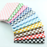 tissu coton carreaux multicolores moderne protection uv respectueux environnement 160cm large
