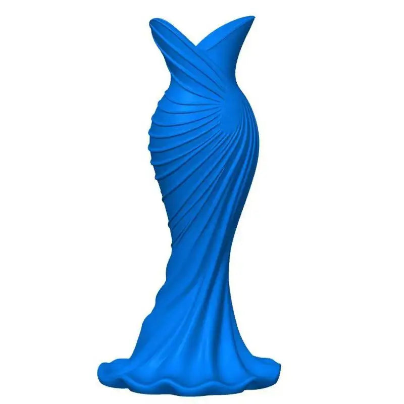 vase moderne opalescent blanc bleu vert relief sculptural décoration intérieure fleurs artificielles maison table