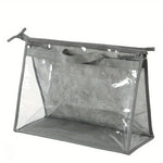 sac rangement réutilisable pvc waterproof poignées détachables moderne pratique xl