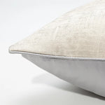 housse coussin décorative contemporaine beige clair tissu polyester carré sofa 30x50cm 45x45cm 50x50cm