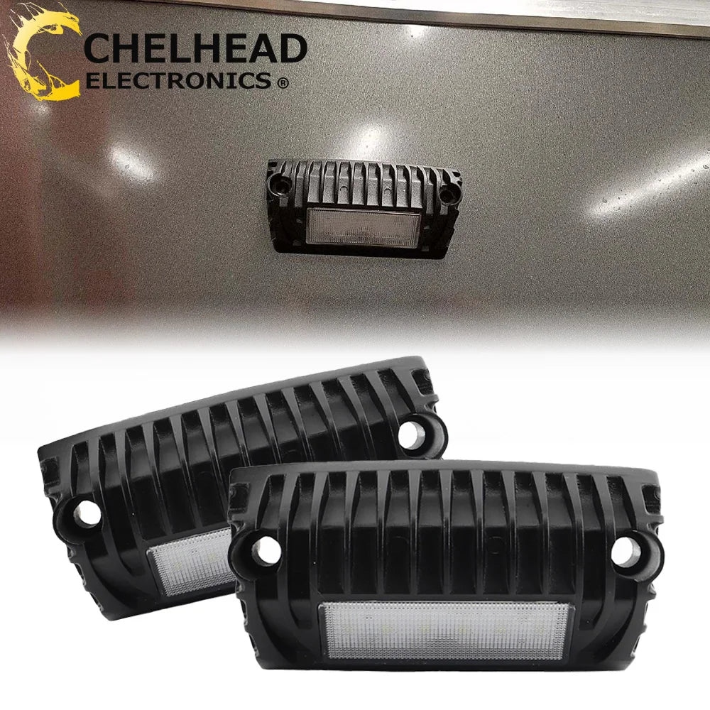 spots led encastrables noir blanc ip67 grille refroidissement camping car