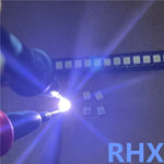 diodes led blanc opaques ronde 3528 2835 3v 100lm rétro éclairage application tv lcd