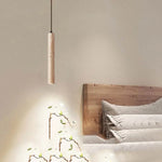 suspension lumineuse moderne pierre beige clair grains sable 1.8m longueur led