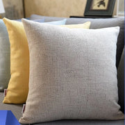 Coussin de salon carré en polyester 100% - Housse décorative moderne pour canapé et fauteuil