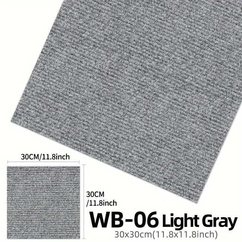 tapis auto adhésifs gris foncé rayures verticales moderne 30x30cm amovibles sol
