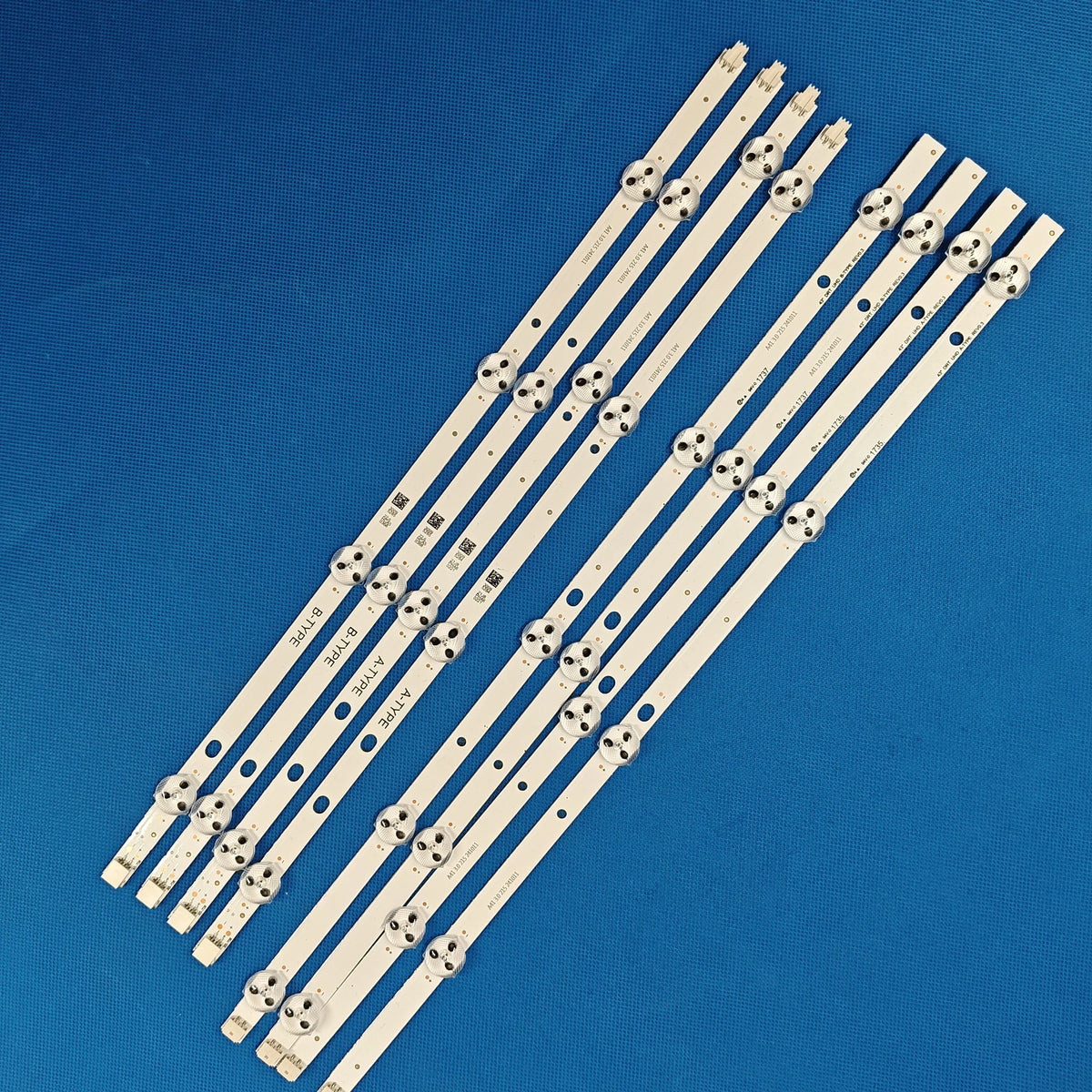 bandes led blanc connecteurs modernes téléviseur lumineuses aluminium flux lumineux