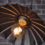 lampe murale bois moderne abat jour fleur industriel rustique chambre entrée