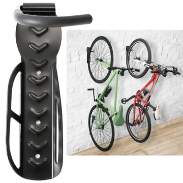 support mural vélo noir anti dérapant vis multifonctionnel moderne pratique