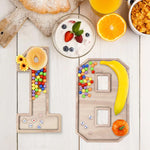 cadre bois numerique decor anniversaire mariage saint valentin moderne fruits bonbons decoratif enfants adultes