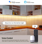 ruban led blanc chaud blanc froid 320 led flexible wifi tuya 5v 50000h moderne