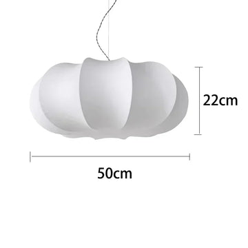 Suspension lumineuse moderne tissée câble beige clair salon chambre 249 2000 lumens