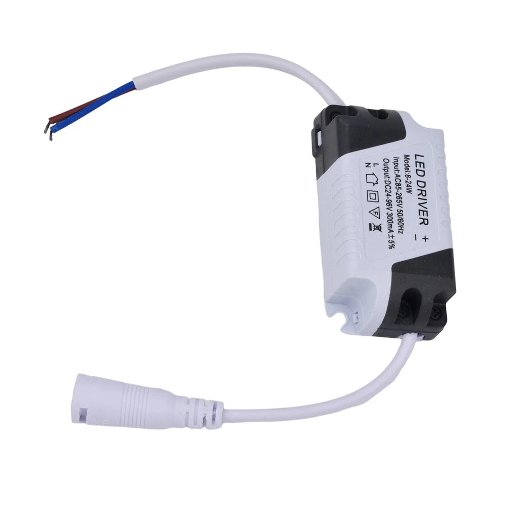 Driver LED 12 24W blanc noir adhésif moderne waterproof 85 265V 120V 240V