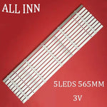 bande led 565mm leds 3v blanc moderne éclairage rectangulaire lisse