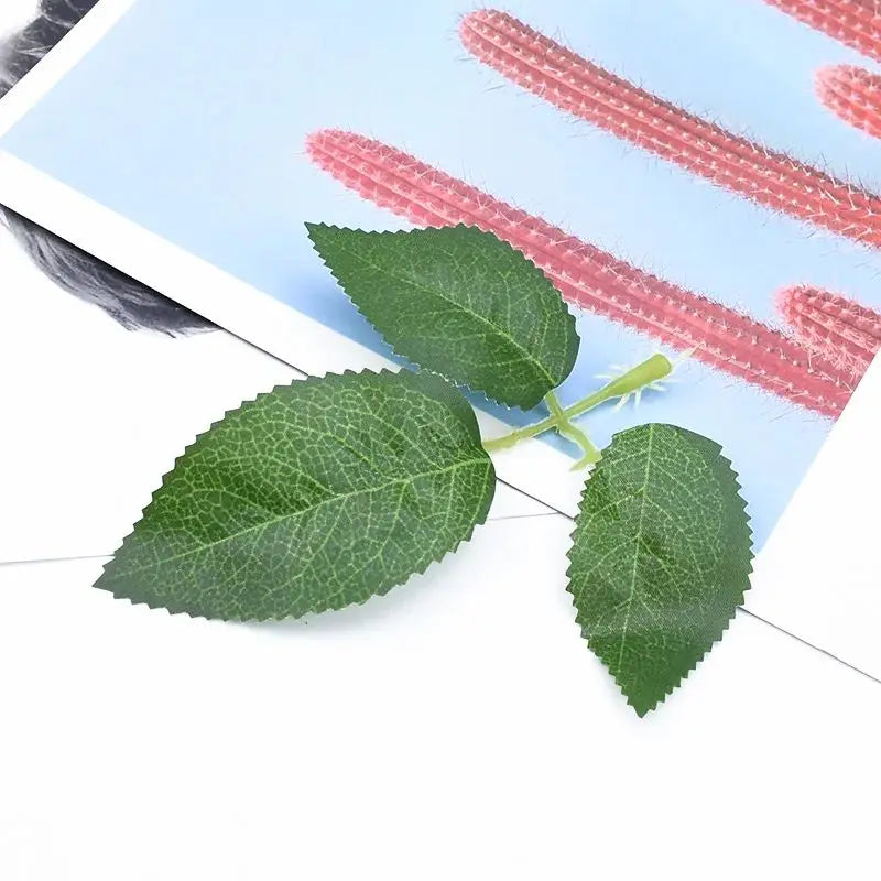 feuilles vertes artificielles soie décoration fleurs mariage intérieur extérieur branches plantes naturelles