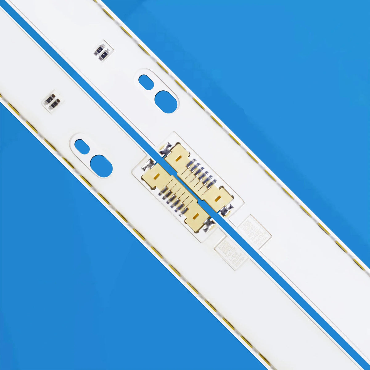 ruban lumineux led blanc moderne 58 lumières wifi compatible téléviseur facile haute luminosité