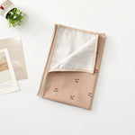 tapis bébé imperméable anti fuite lavable animaux motifs modernes serviettes pliables pochette