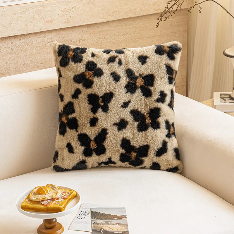 housse coussin polyester multicolore motifs automne décoration intérieure moderne 45x45cm 30x50cm