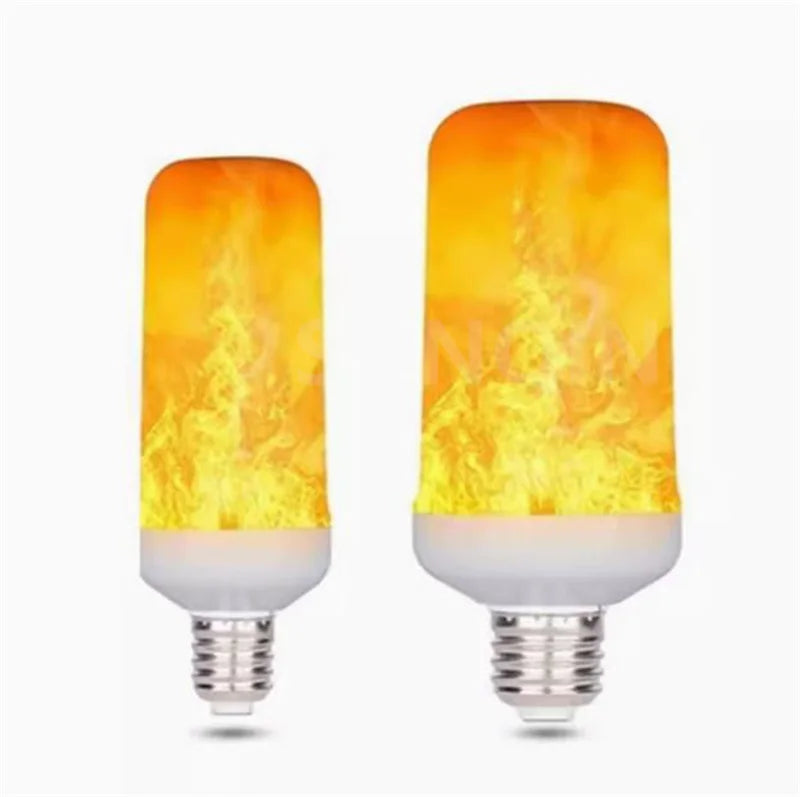 ampoule led effet flamme animée blanc chaud 360° moderne e27 80000h